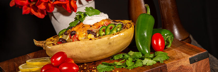 Spaghetti Squash Burrito Bowl