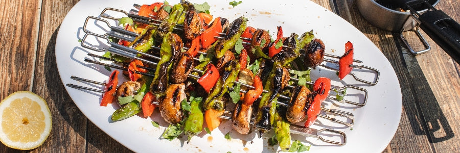 Mushroom Pepper Kushiyaki