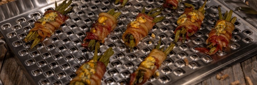 Blue Bacon Bean Bites