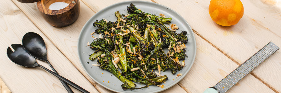 Broccolini With Charred Orange Vinaigrette