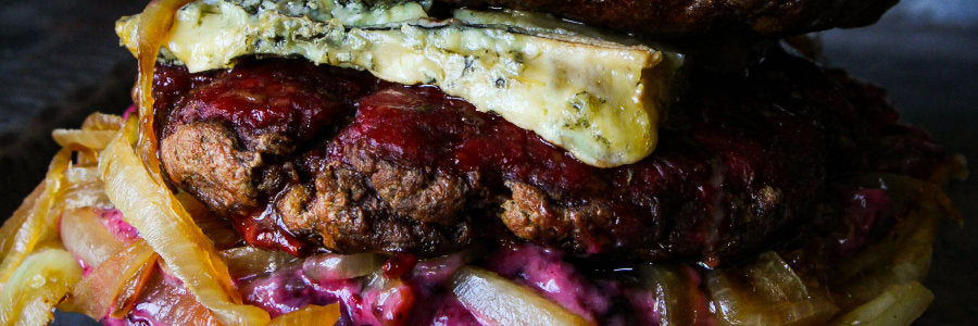Smoked Elk Burger