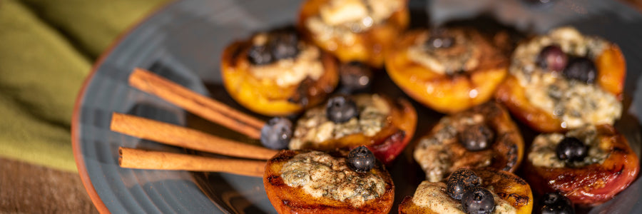 Sticky Blue Peaches