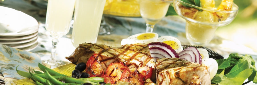 Grilled Tuna Salad Niçoise