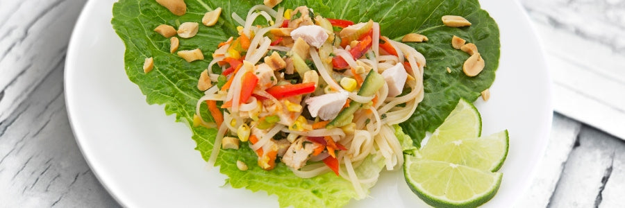 Smoked Turkey Pad Thai Salad