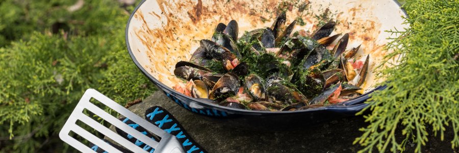 Mussels With Creamy Dill Sauce