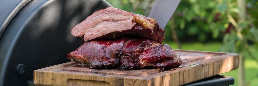 Ginger, Honey And Bourbon Veal Brisket