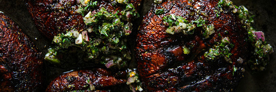 Marinated Grilled Portobello Mushrooms