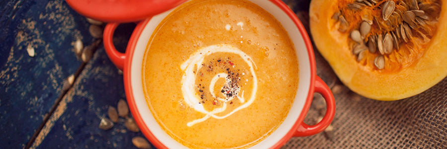 Smoked Butternut Squash And Tomato Soup