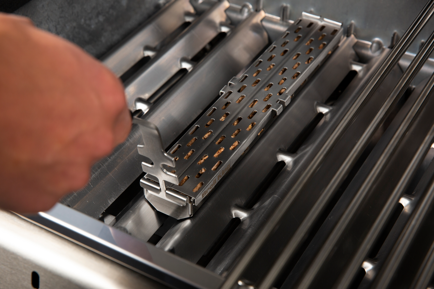 Stainless Steel Pellet Smoker Box