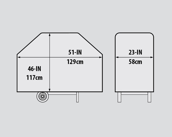 Housse de gril Select de 51"