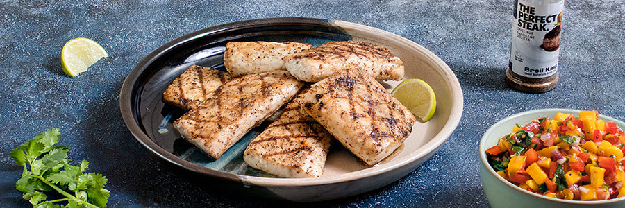 Grilled Mahi Mahi With Mango Salsa