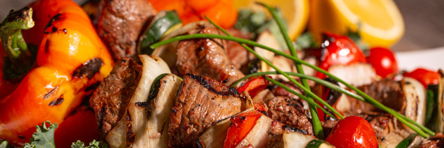 Tahitian Pepper Beef Kabobs