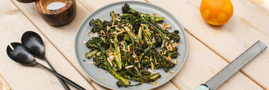 Broccolini With Charred Orange Vinaigrette