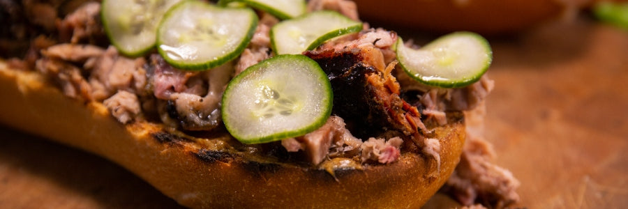 Smoked Pork Shoulder Cubanos