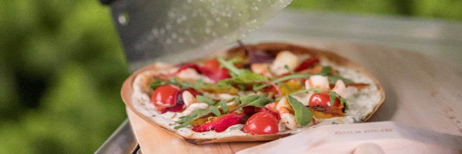 Easy Crispy Seafood Pizza