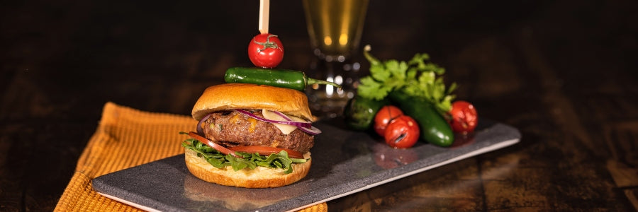 Fiery Beef Burgers