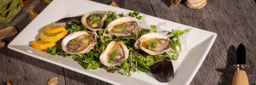 Lightly Smoked Oysters