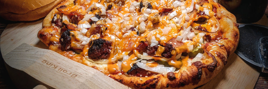 Cheeseburger Pizza