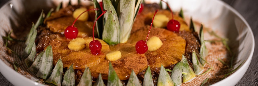 Grilled Pineapple Upside-Down Cake