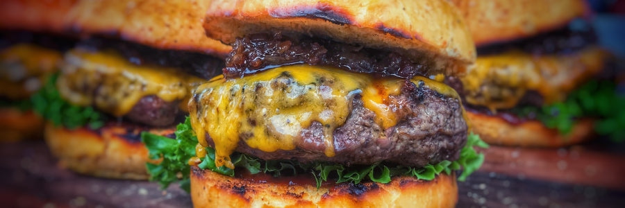 Burger With Bacon Jam