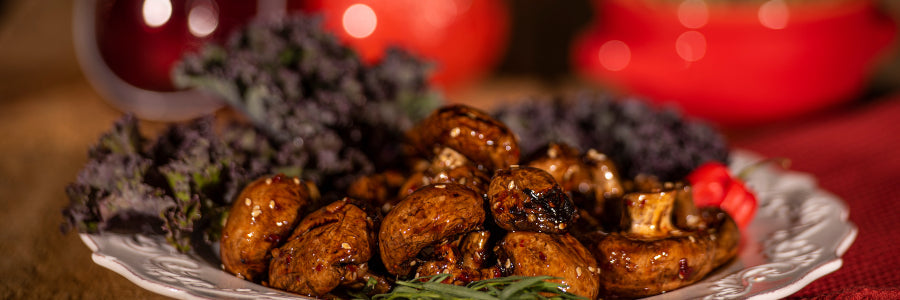 Savory Grilled Mushrooms
