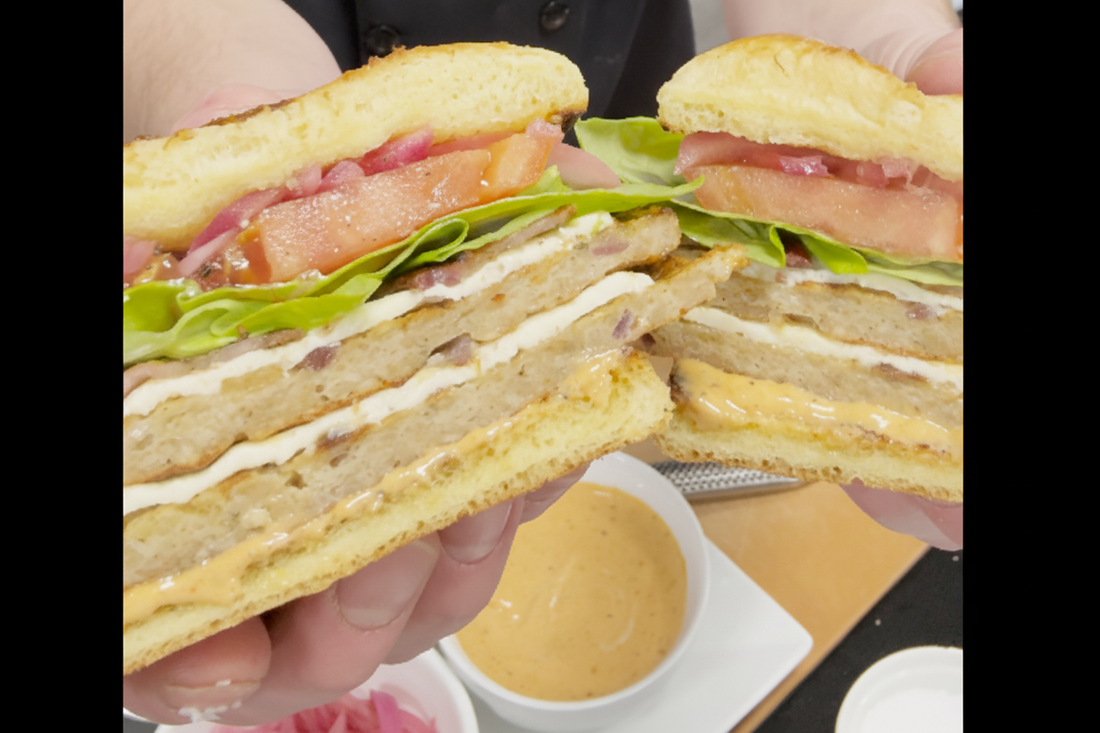 Chicken Smash Burgers