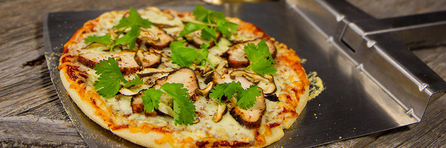 Smoked Duck Pizza
