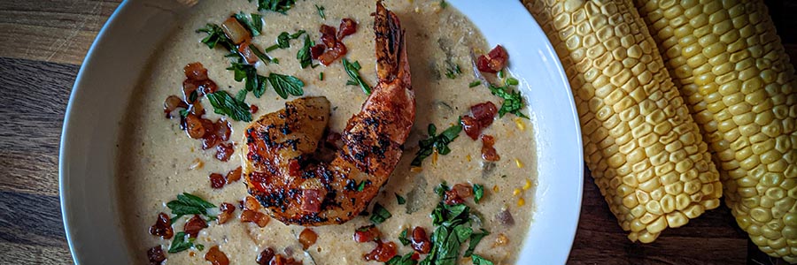 Smoked Corn Chowder