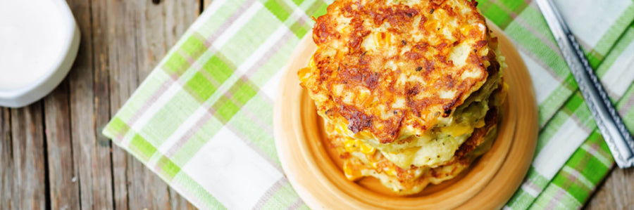 Corn Zucchini Fritters