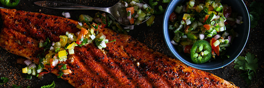 Chipotle Grilled Trout