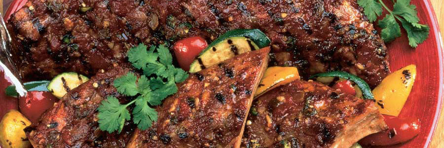 Barbecued Back Ribs