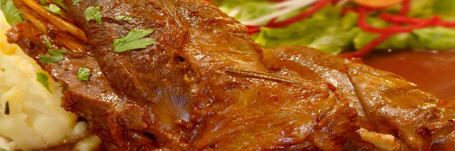 Leg Of Lamb With Red Currant Sauce