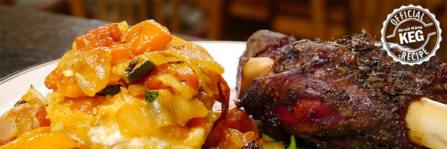 Smoked Lamb Shanks