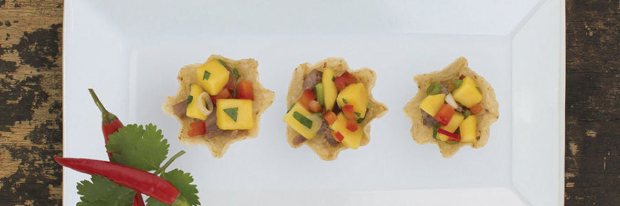 Smoked Duck With Mango Salsa