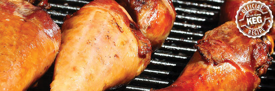 Smoked Turkey Wings And Drumsticks