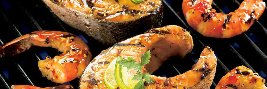 Salmon Steaks With Sesame And Soy