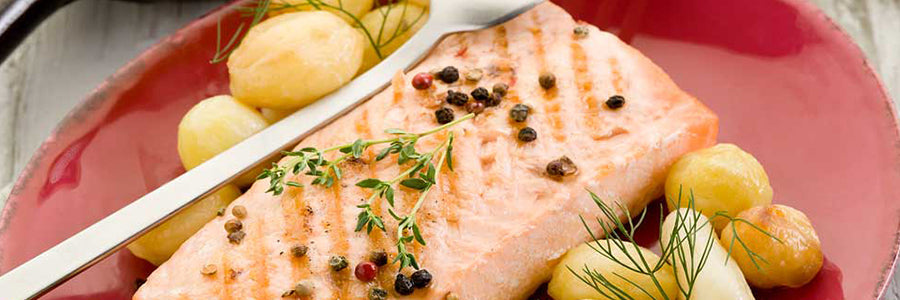 Grilled Salmon With Ginger Sauce
