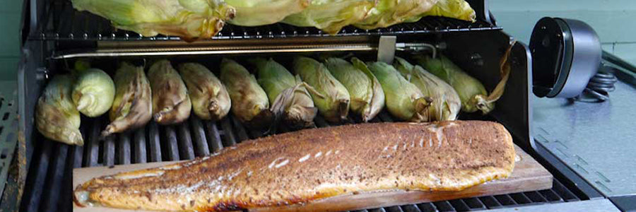 Cedar Plank Salmon With Indian Flavours