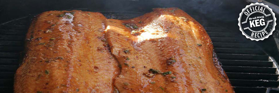 Double-Hot-Smoked Cedar Plank Salmon