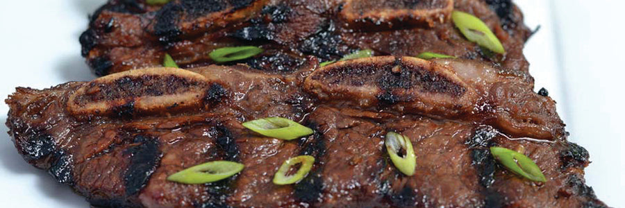 Grilled Korean Style Short Ribs