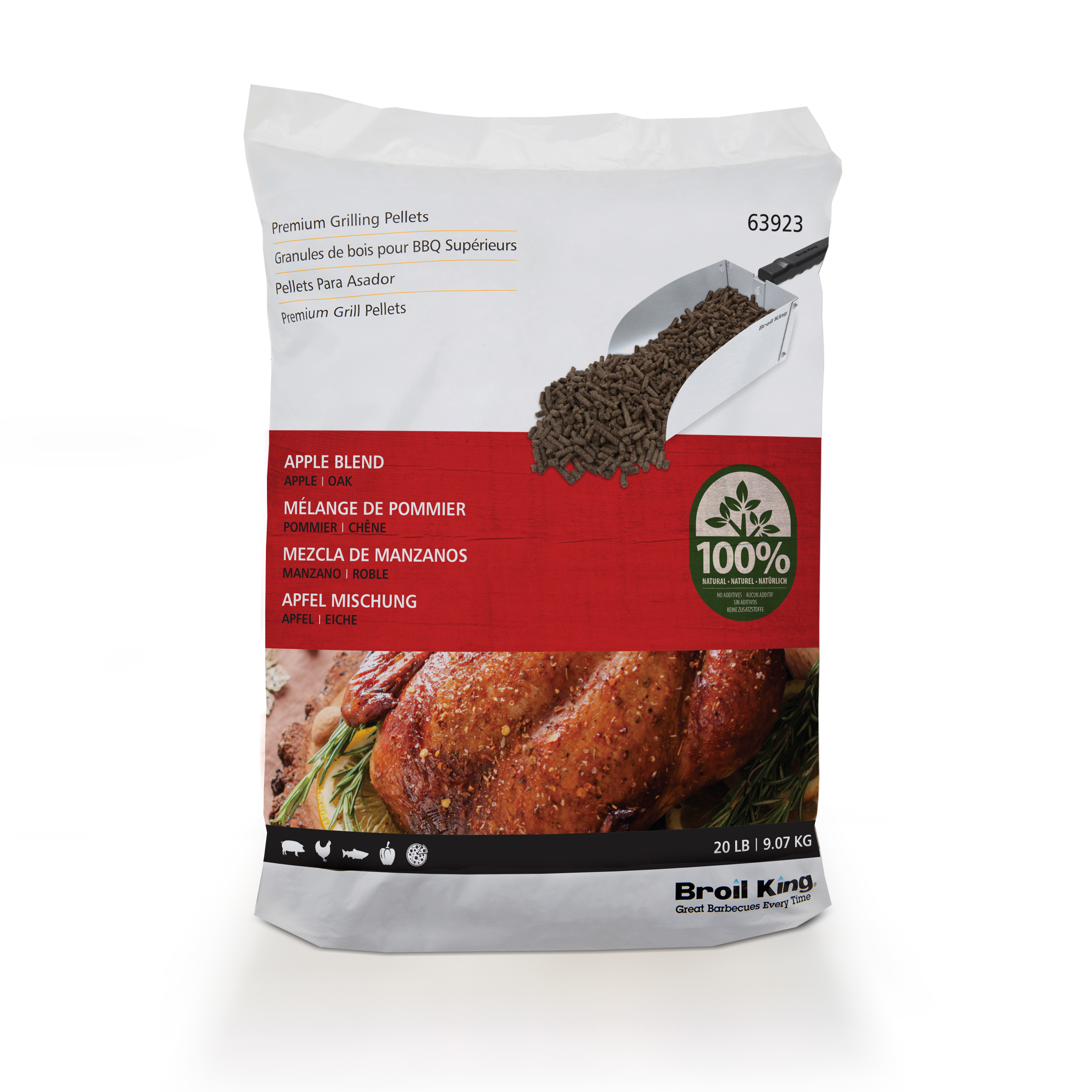 Apple Blend Wood Pellets - 20lb