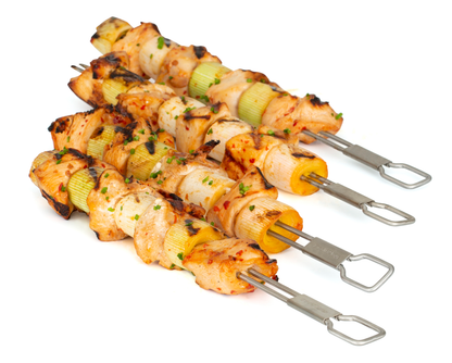 Brochettes à double broche