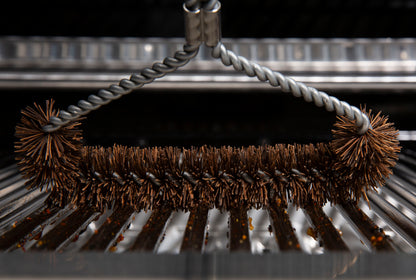 Tri-head Palmyra Grill Brush