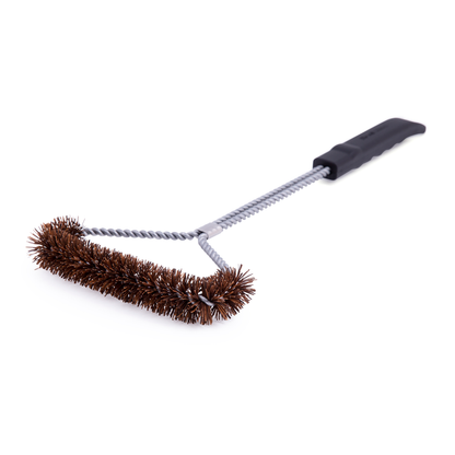 Tri-head Palmyra Grill Brush