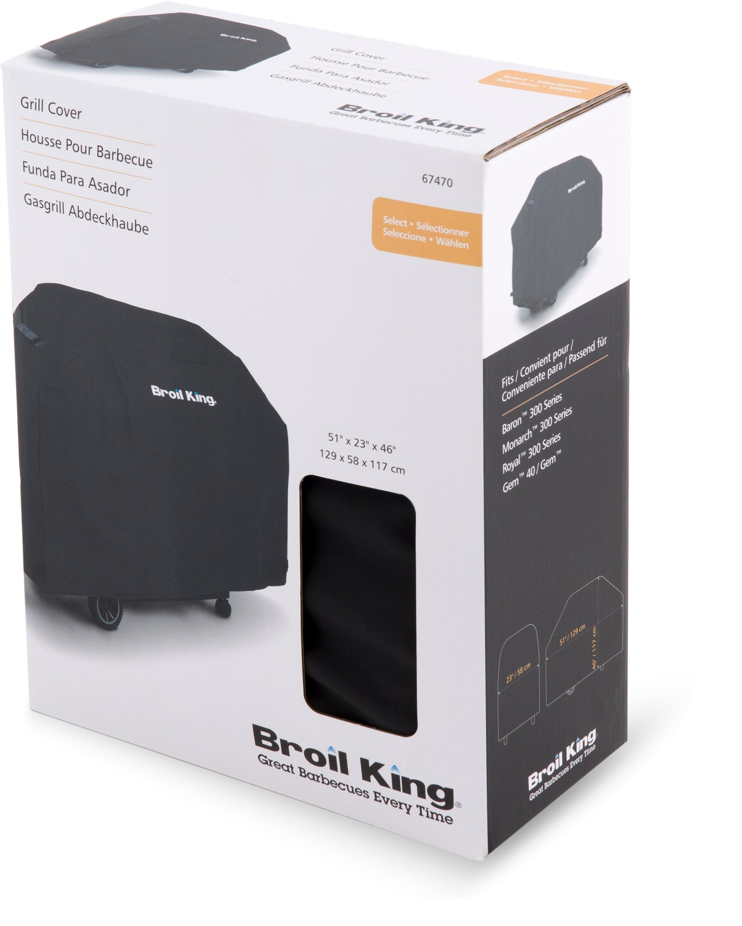 Baron / Monarch / Gem 300 Select Grill Cover