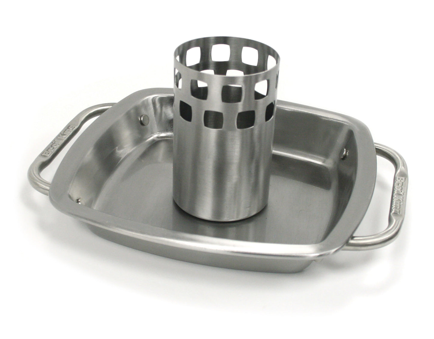 Rôtissoire à poulet avec poêle