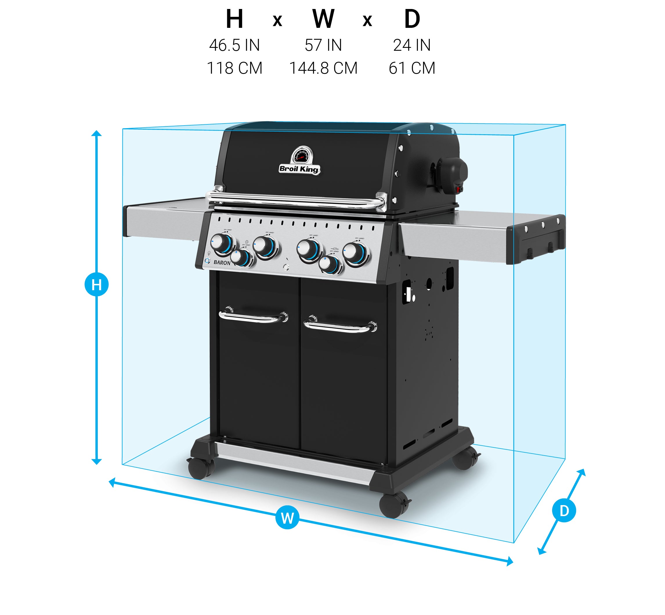 Grill Dimensions Image