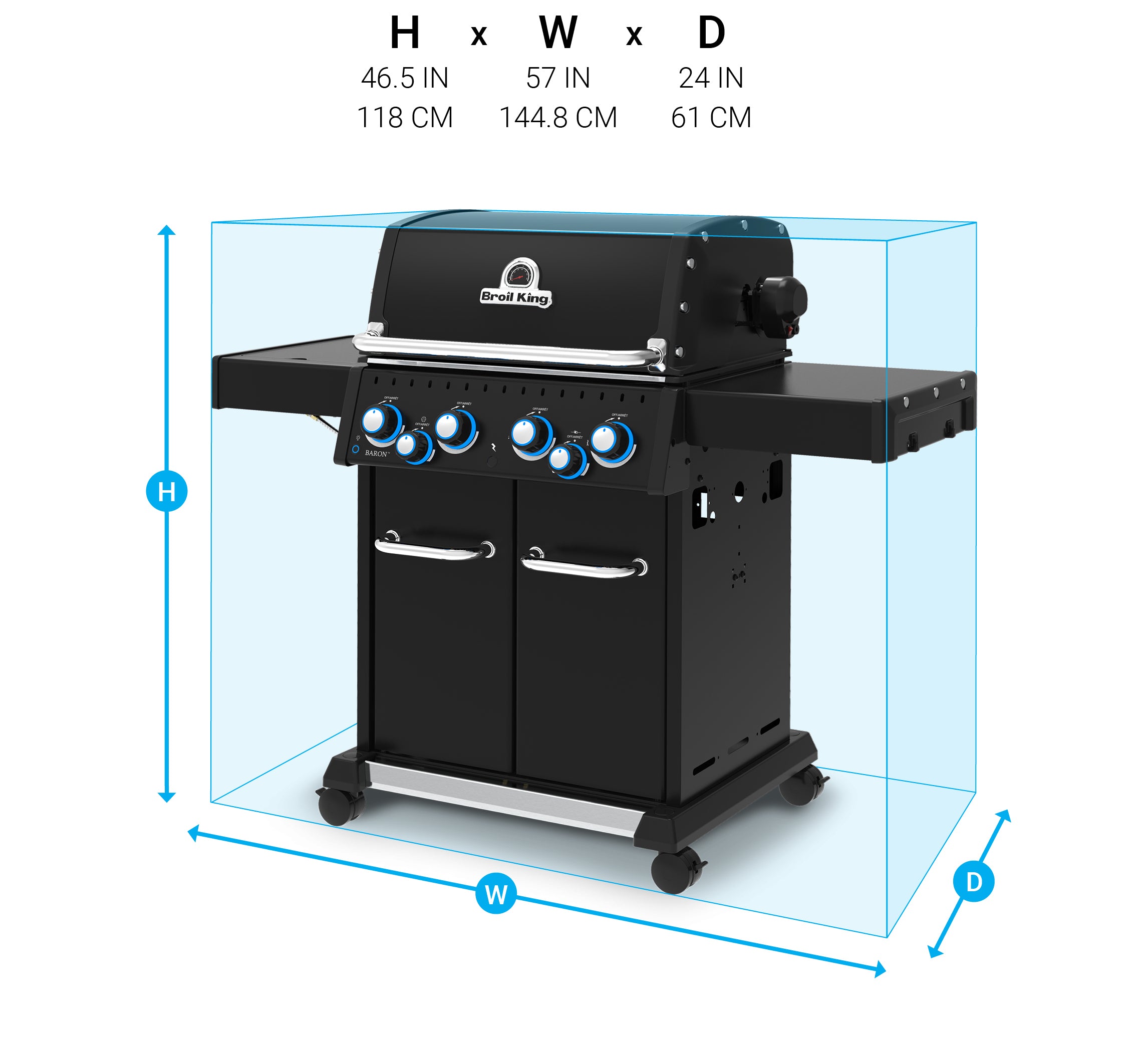 Grill Dimensions Image