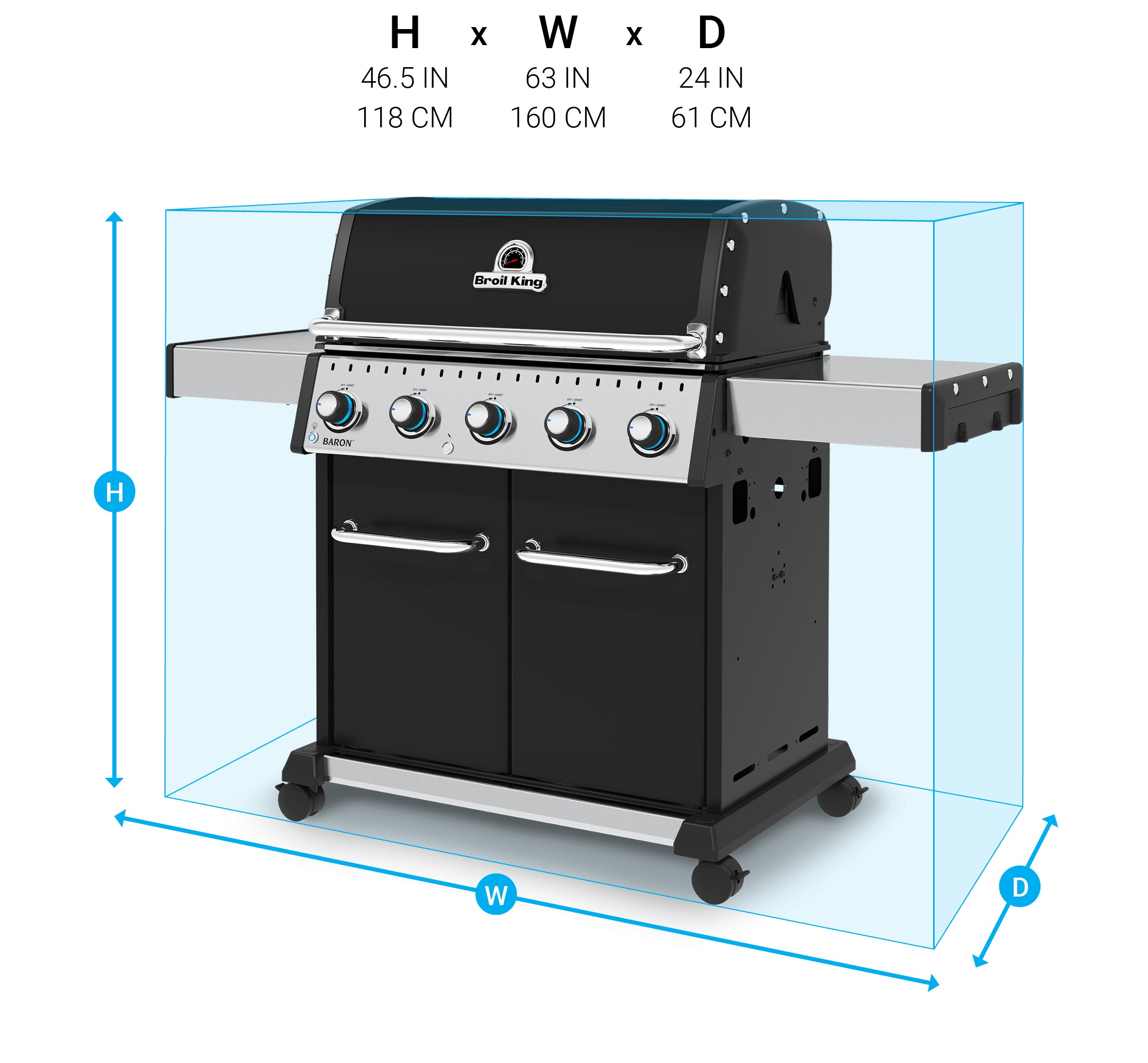 Grill Dimensions Image