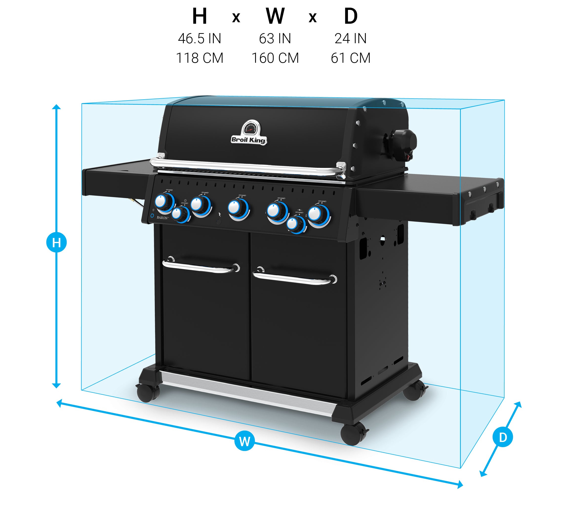 Grill Dimensions Image